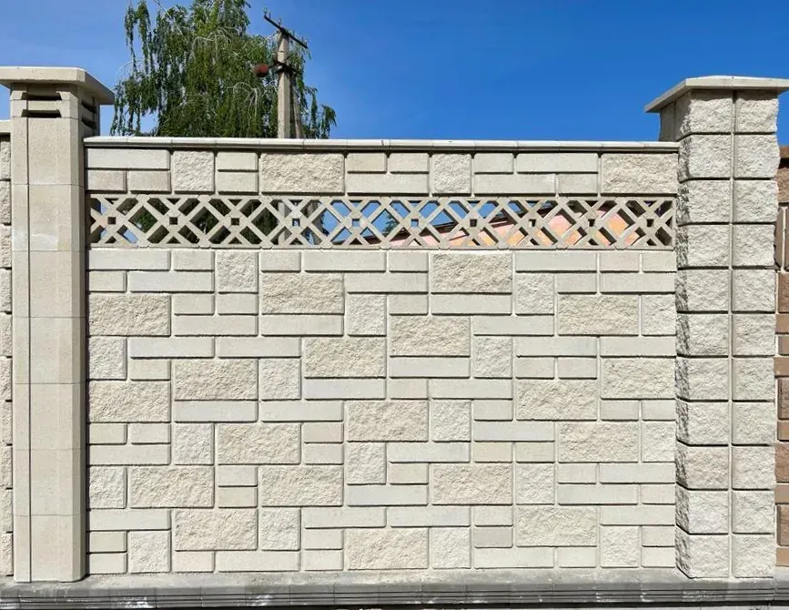 Забор Старая Европа вид